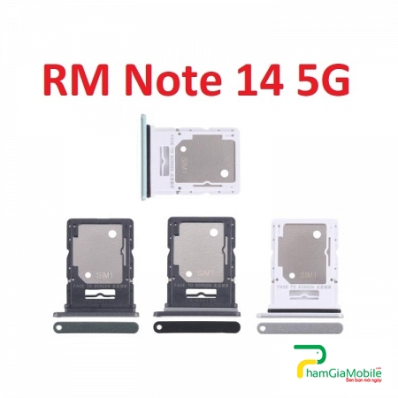 Khay Sim For Xiaomi Redmi Note 14 5G SIM Card Tray Zin New